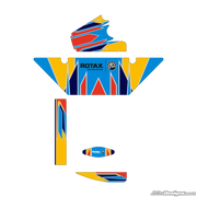 FA Alonso Replica (European) Rotax Max Radiator Stickers (2016)